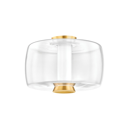 Beau LED Flush Mount in Aged Brass (70|2814-AGB)