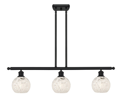 Ballston LED Island Pendant in Matte Black (405|516-3I-BK-G1216-6WM)