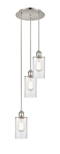 Ballston LED Pendant in Polished Nickel (405|113B-3P-PN-G802)