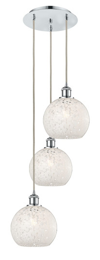 Ballston LED Pendant in Polished Chrome (405|113B-3P-PC-G1216-8WM)