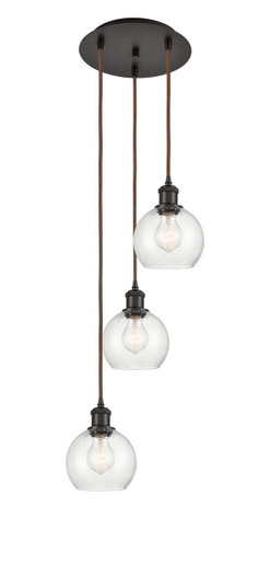 Ballston LED Pendant in Oil Rubbed Bronze (405|113B-3P-OB-G124-6)