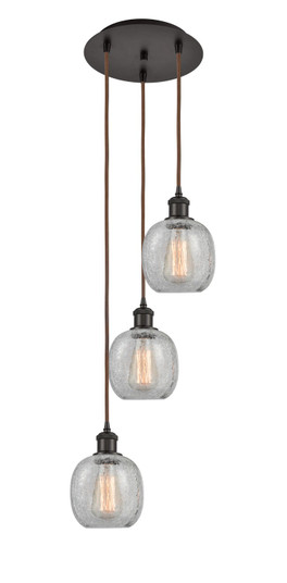 Ballston LED Pendant in Oil Rubbed Bronze (405|113B-3P-OB-G105)