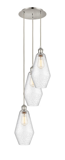 Ballston LED Pendant in Antique Brass (405|113B-3P-AB-G654-7)