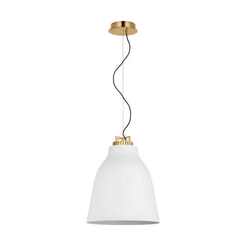 Forge LED Pendant in Natural Brass (182|SLPD29927WNB)