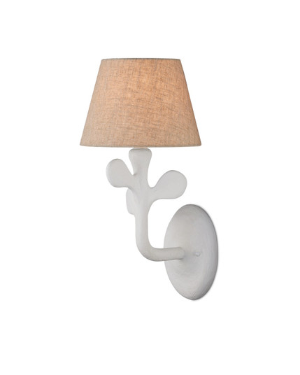 Charny Collection One Light Wall Sconce in Gesso White (142|5000-0240)