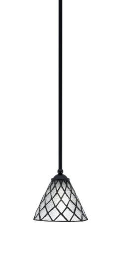 Zilo One Light Mini Pendant in Matte Black (200|560-MB-9185)