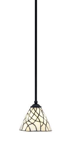 Zilo One Light Mini Pendant in Matte Black (200|560-MB-9115)