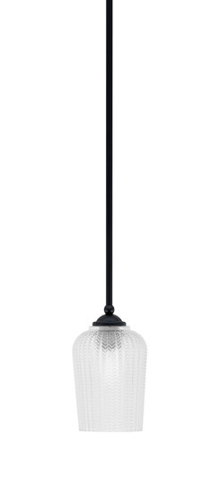 Zilo One Light Mini Pendant in Matte Black (200|560-MB-4250)