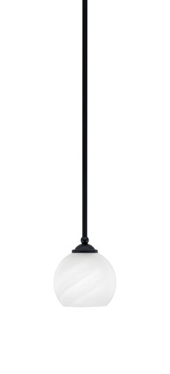 Zilo One Light Mini Pendant in Matte Black (200|560-MB-4101)