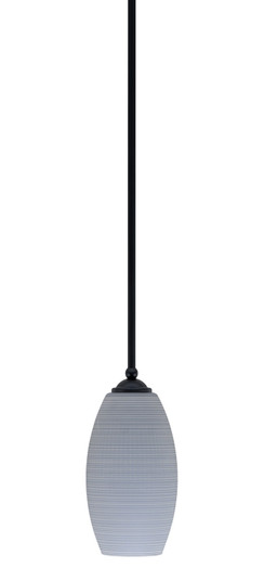 Zilo One Light Mini Pendant in Matte Black (200|560-MB-4042)