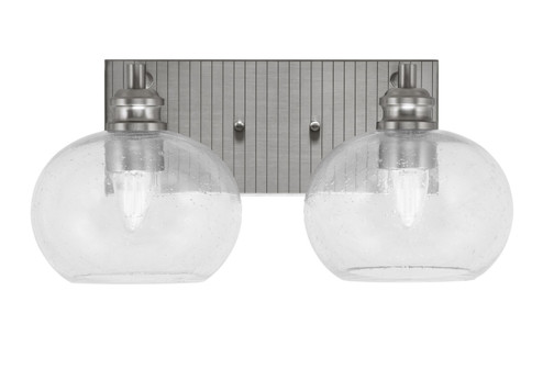 Edge Two Light Bath Bar in Brushed Nickel (200|1162-BN-202)