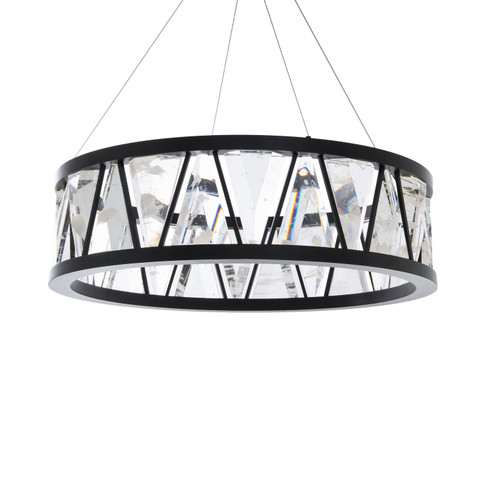 Corinth LED Pendant in Black (529|BPD74232-BK)