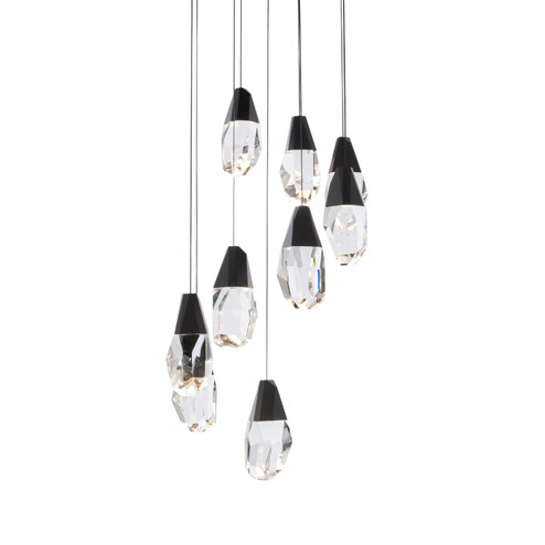 Martini LED Pendant in Black (529|BPD20209O-BK)