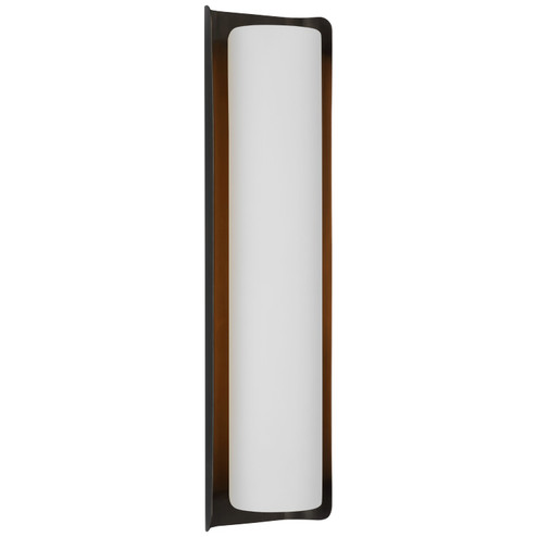 Penumbra LED Wall Sconce in Bronze and White (268|WS 2076BZ/WHT)