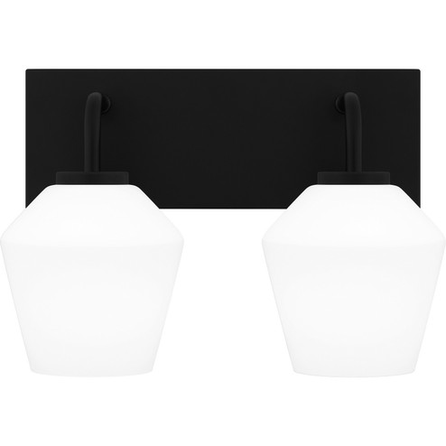 Nielson Two Light Bath in Matte Black (10|NIE8613MBK)