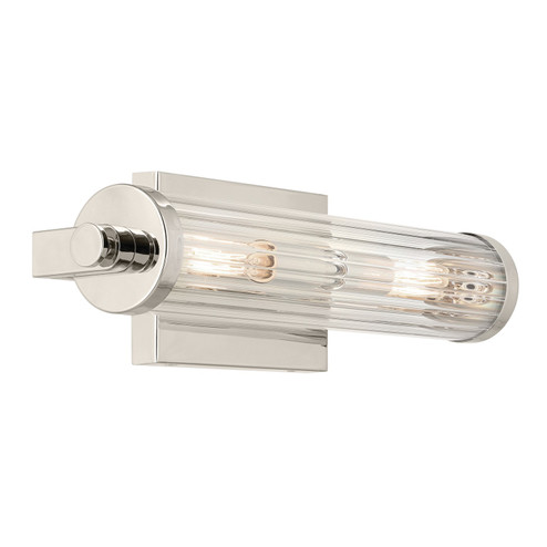 Azores Two Light Wall Sconce in Polished Nickel (12|45648PN)
