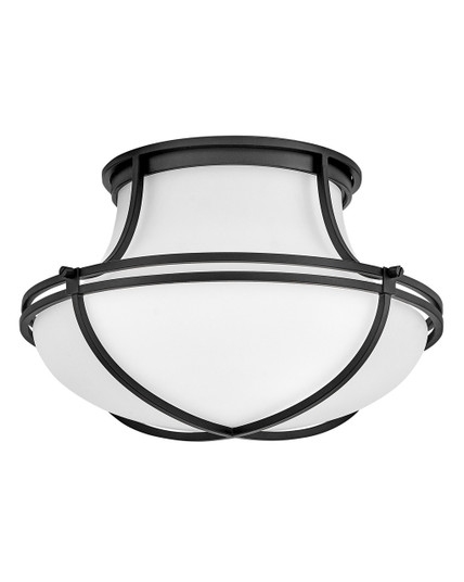 Saddler LED Flush Mount in Black (13|44491BK)