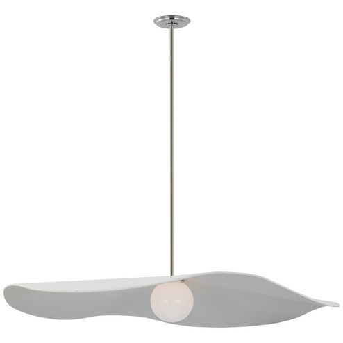 Mahalo LED Pendant in Polished Nickel (268|WS 5042PN-WHT)