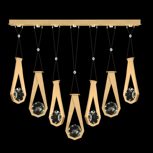 Aria LED Linear Pendant in Brushed Gold (48|100007-5-2222222)