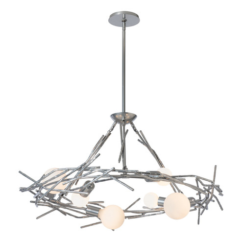 Brindille Six Light Pendant in Dark Smoke (39|131088-SKT-MULT-07)