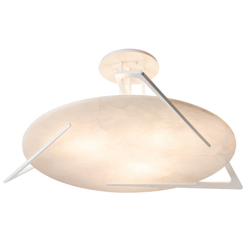 Callisto Three Light Semi-Flush Mount in Sterling (39|121059-SKT-85-AR)