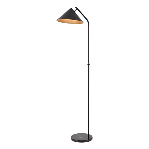 Timon One Light Floor Lamp in Matte Black (45|S0019-11158)