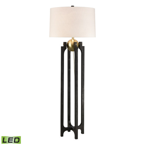 Robard LED Floor Lamp in Shou Sugi Ban (45|H0019-11561-LED)