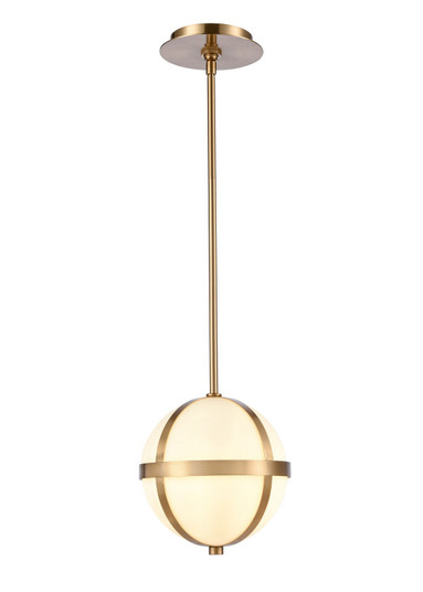 Senter One Light Mini Pendant in Faux Alabaster (45|63232/1)