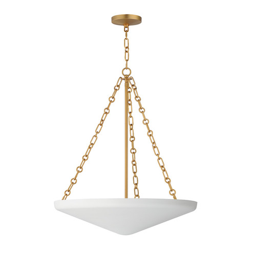 Artemis Six Light Pendant in Natural Aged Brass (16|22456WTNAB)