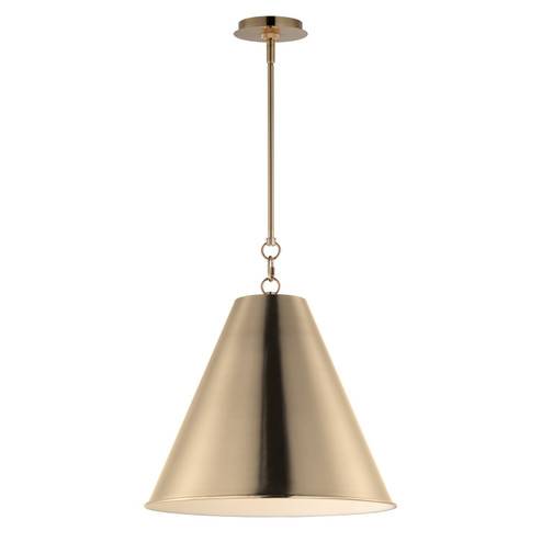 Veritas One Light Pendant in Heritage (16|15164HR)