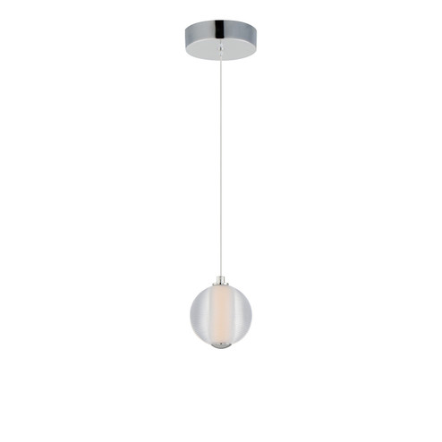 Rhythm LED Pendant in Polished Chrome (86|E24641-144PC)