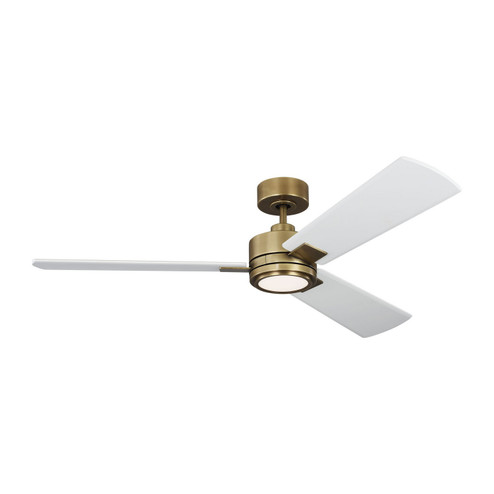 Harris Smart 56 LED 56'' Ceiling Fan in Hand Rubbed Antique Brass (71|3HASM56HABD)