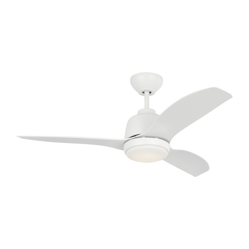 Avila Coastal 44 LED 44'' Ceiling Fan in Matte White (71|3AVLCR44RZWD)