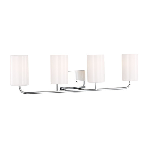 Rhett Four Light Vanity in Chrome (1|GLV1004CH)