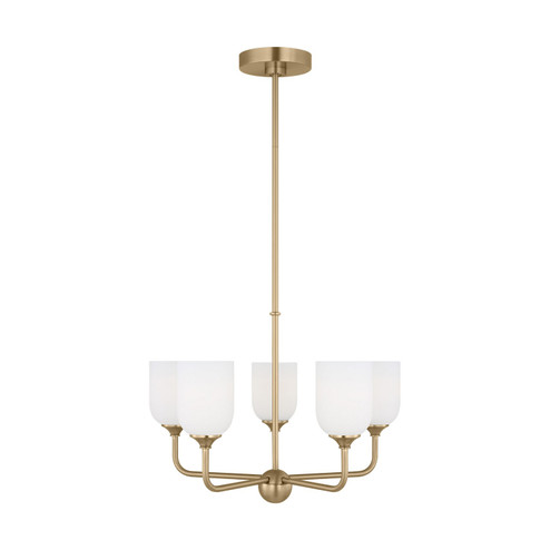 Emile Five Light Chandelier in Satin Bronze (1|GLC1085SB)