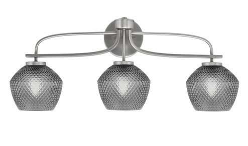 Cavella Three Light Bath Bar in Graphite (200|3913-GP-4622)