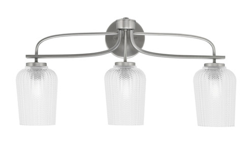 Cavella Three Light Bath Bar in Graphite (200|3913-GP-4250)