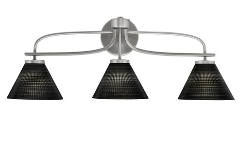 Cavella Three Light Bath Bar in Graphite (200|3913-GP-4059)