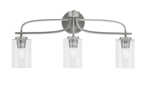 Cavella Three Light Bath Bar in Graphite (200|3913-GP-300)