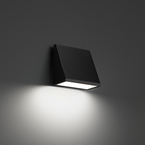 Flue LED Outdoor Wall Sconce in Black (281|WS-W36406-27-BK)