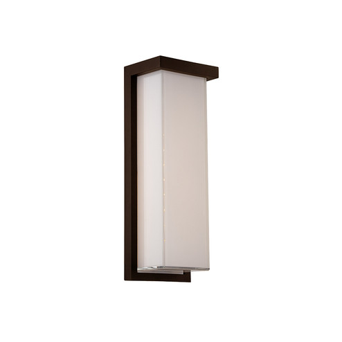 Ledge LED Outdoor Wall Sconce in Bronze (281|WS-W1414-35-BZ)