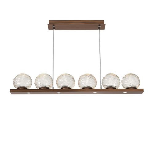 Gaia LED Linear Pendant in Oil Rubbed Bronze (404|PLB0092-0B-RB-A-CA1-L1)