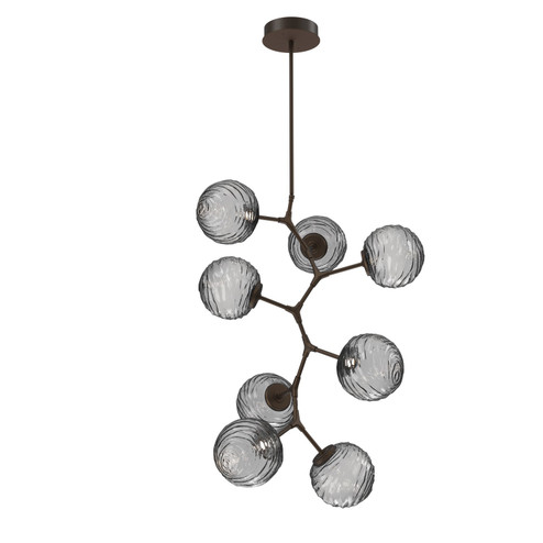 Gaia LED Pendant in Flat Bronze (404|CHB0092-VB-FB-S-001-L1)