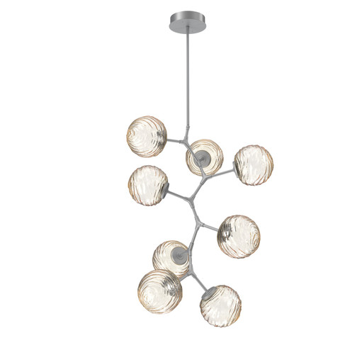 Gaia LED Pendant in Classic Silver (404|CHB0092-VB-CS-A-001-L1)