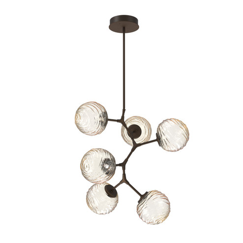 Gaia LED Pendant in Flat Bronze (404|CHB0092-VA-FB-A-001-L1)