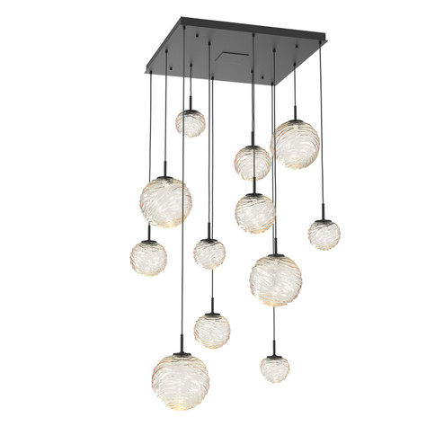 Gaia LED Pendant in Matte Black (404|CHB0092-12-MB-A-C01-L1)
