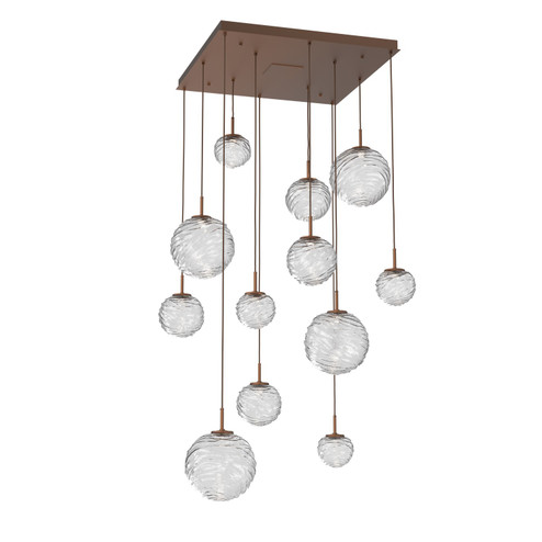 Gaia LED Pendant in Burnished Bronze (404|CHB0092-12-BB-C-C01-L1)