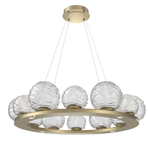 Gaia LED Pendant in Gilded Brass (404|CHB0092-0C-GB-C-CA1-L1)