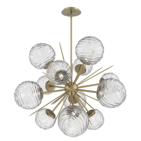 Gaia LED Pendant in Gilded Brass (404|CHB0092-0A-GB-C-001-L1)