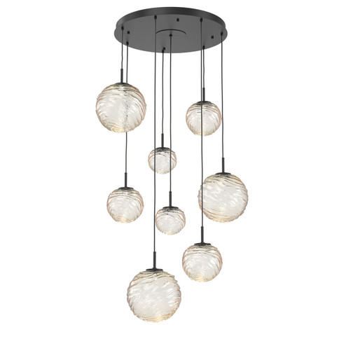 Gaia LED Pendant in Matte Black (404|CHB0092-08-MB-A-C01-L1)